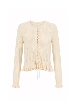 OH APRIL, ROSI KNIT CARDIGAN - Ζακέτα - off white