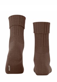 FALKE STRIGGINGS RIB - Socken - cinnamon