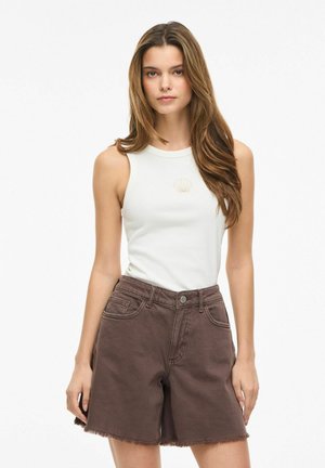 VILA VISOLA S/L TANK TOP - NOOS - Débardeur - snow white2