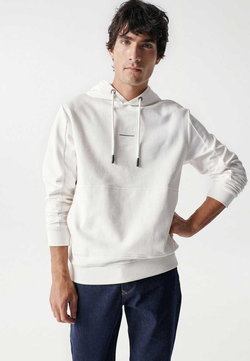 Salsa Jeans VANCOUVER Hoodie white/wit Zalando.nl