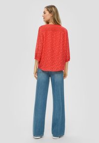 s.Oliver MIT SMOK DETAIL - Blouse - hellorange