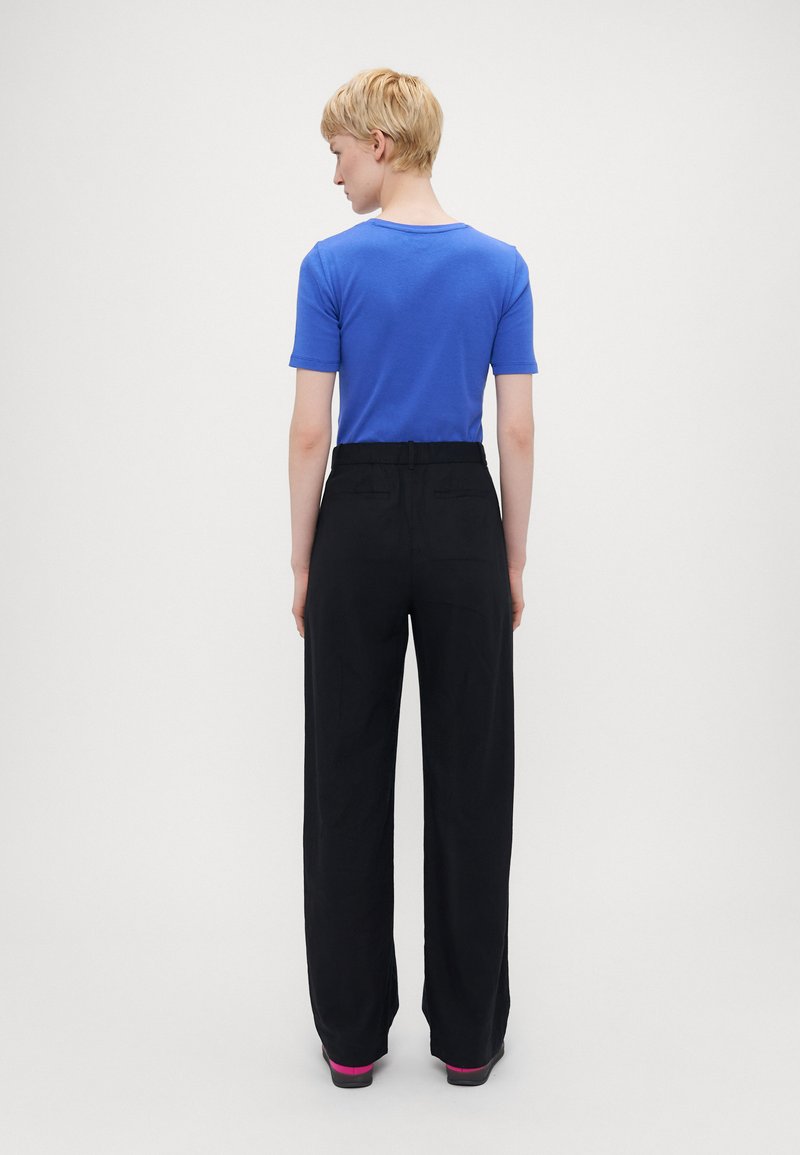 Gap Tall WIDE LEG - Kalhoty - basic black