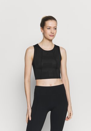 ONPJOYA TRAINING CROP - Sujetadores deportivos con sujeción ligera - black