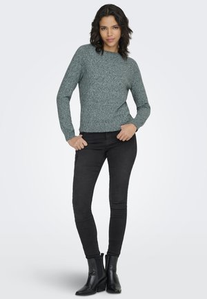 ONLY ONLRICA LIFE L/S NOOS - Trui - sea moss