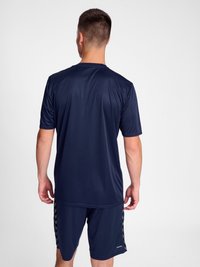 Hummel ESSENTIAL JERSEY - Sports T-shirt - marine