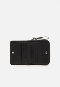 KARL LAGERFELD K/SKUARE GRAINY BIFOLD - Portafoglio - silver-coloured