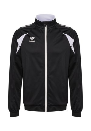 CORE 2.0 TRACK - Sweater met rits - black white