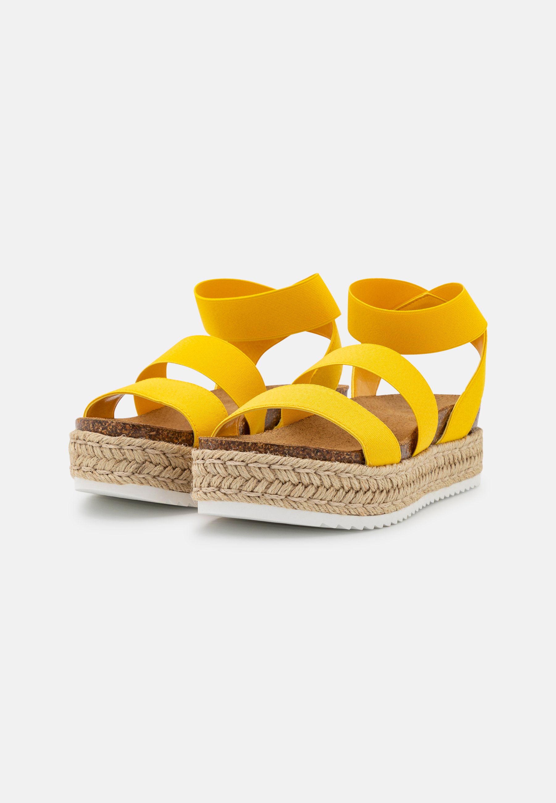 pale yellow sandals