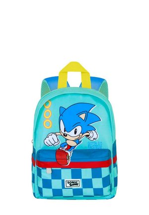 SONIC THE HEDGEHOG - SEGA FASTER - Cartable d'école - sonic blue