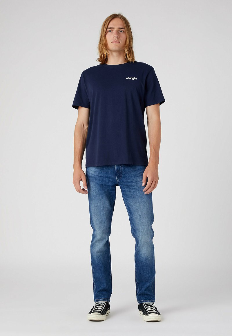 Wrangler - 2PACK  - T-shirt basique - real navy, Agrandir