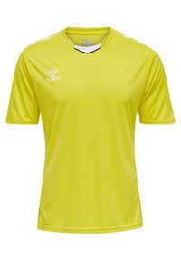 Unselected, blazing yellow