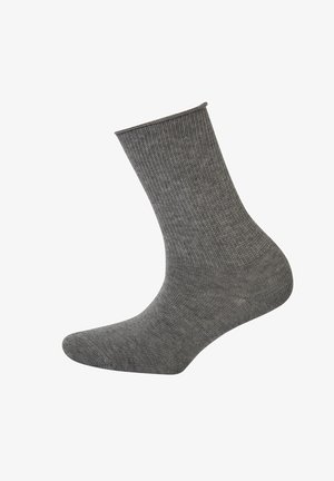 Hudson 1 PAAR RELAX SOFT KOMFORTBUND EINFARBIG - Socks - silber