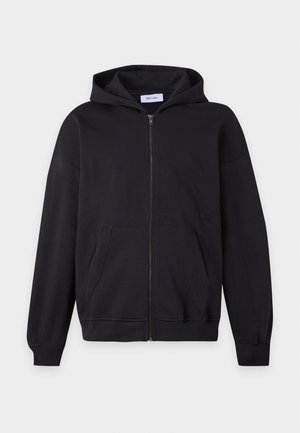 Only & Sons, ONSTURNER ZIP HOODIE - Lukuga pusa - black