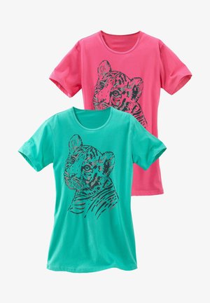 LASCANA 2 PACK - Nightie - mint pink