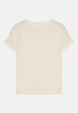 LOGO TEE GIRLS - T-paita - ivory frost