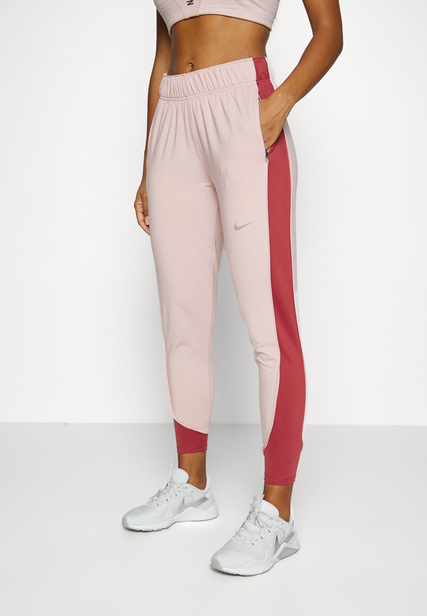 Nike Performance Trainingsbroek - pink oxford/cedar/donkerroze - Zalando.nl