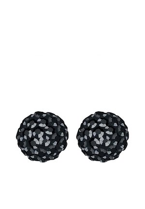 SPARKLING BASIC - MIT KRISTALLEN VON SWAROVSKI® - Øreringe - black