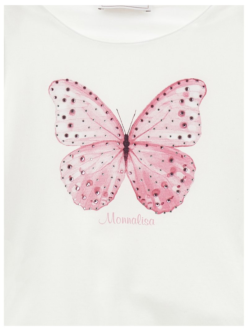 Monnalisa t-shirt Imprimé à Manches Longues | Noir | FR