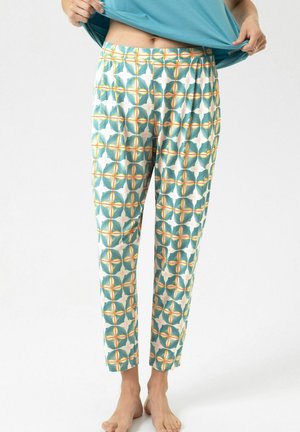 SERIE TILE DREAM - Nachtwäsche Hose - teal dream
