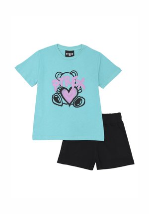 YUNA - Pantaloni sportivi - light blue