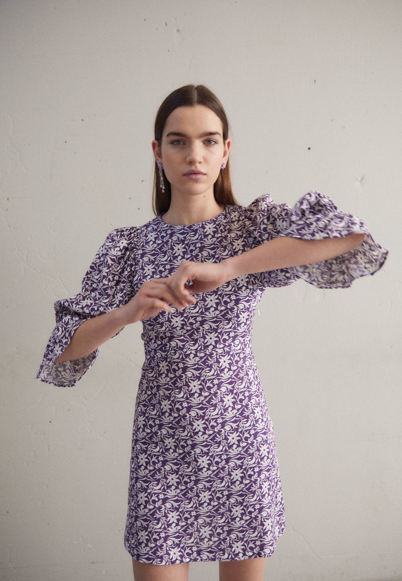 Maje Robe de jour - onirique violet