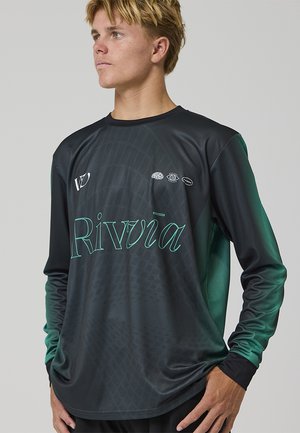 Rivvia Projects MAZE - Camisola de manga comprida - black/green