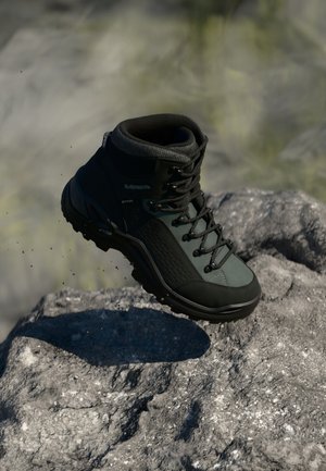 RENEGADE WARM GTX MID - Snowboots  - schwarz/grau