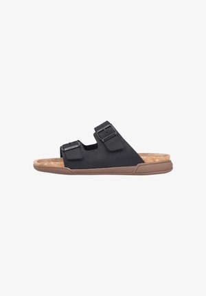 Rieker, RIEKER PANTOLETTEN 27090 - Pantolette flach - black