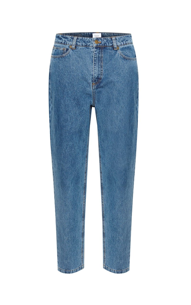 Saint Tropez Straight leg jeans blauw denim/bluedenim