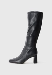HOLLY - Laarzen met hoge hak - black