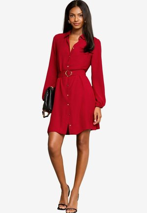Lipsy REGULAR FIT - Košilové šaty - red