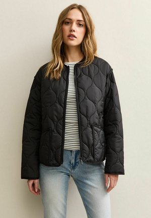 QUILTED PADDED - Giacca da mezza stagione - black