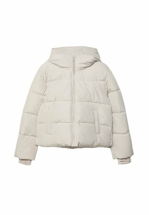Stradivarius PUFFER - Winter jacket - beige