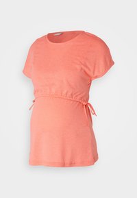 MLNELLI JUNE CAP - Print T-shirt - georgia peach