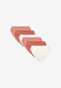 Unausgewählt, apricot/white