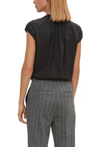 comma Bluse - schwarz