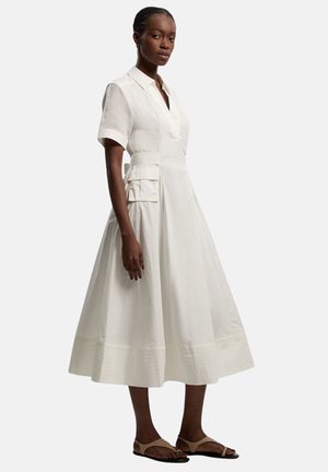 Karen Millen, KAREN MILLEN SHIRT DRESS - Shirt dress - ivory