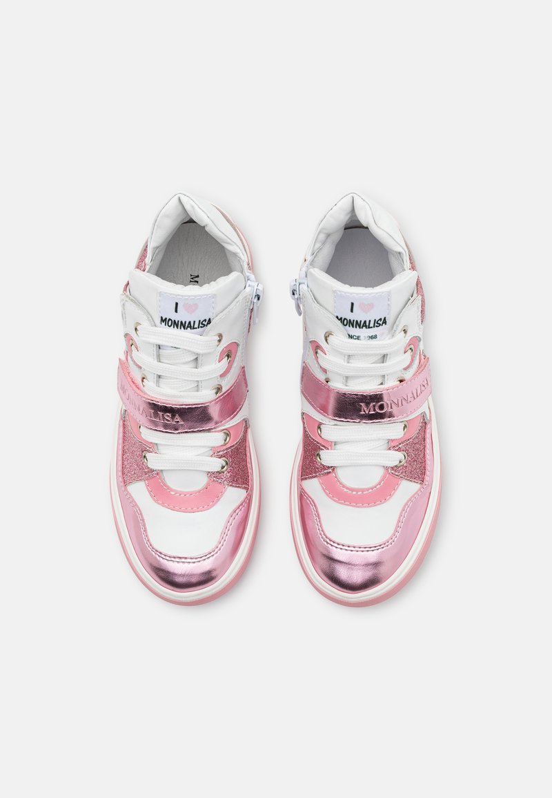 Kinder Sneaker | Monnalisa NEW CHUNKY CHIC Sneaker high panna/cipria/pink - ZN34690 Kinder Sneaker | Monnalisa NEW CHUNKY CHIC Sneaker high panna/cipria/pink - ZN34690