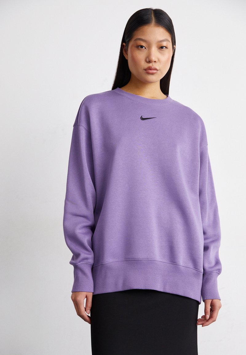 Nike Sportswear CREW - Felpa - daybreak/(black)