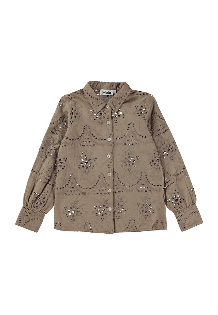 Molo Overhemdblouse zandkleur