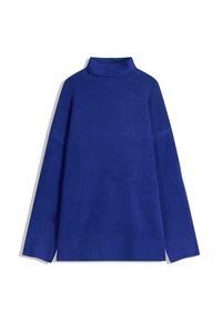 OVERSIZED HIGH-NECK - Pulover - dark blue