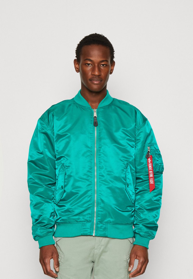 Alpha Industries Bomber Jacket jungle green/green Zalando.co.uk