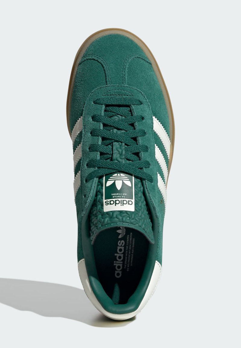 adidas Originals GAZELLE BOLD - Zapatillas - collegiate green off white  gold me./verde oscuro - Zalando.es