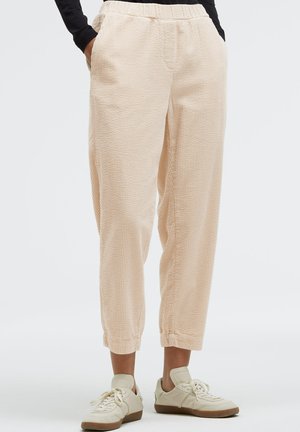 CORDHOSE PU:NE IM STIL - Trousers - bleached sand