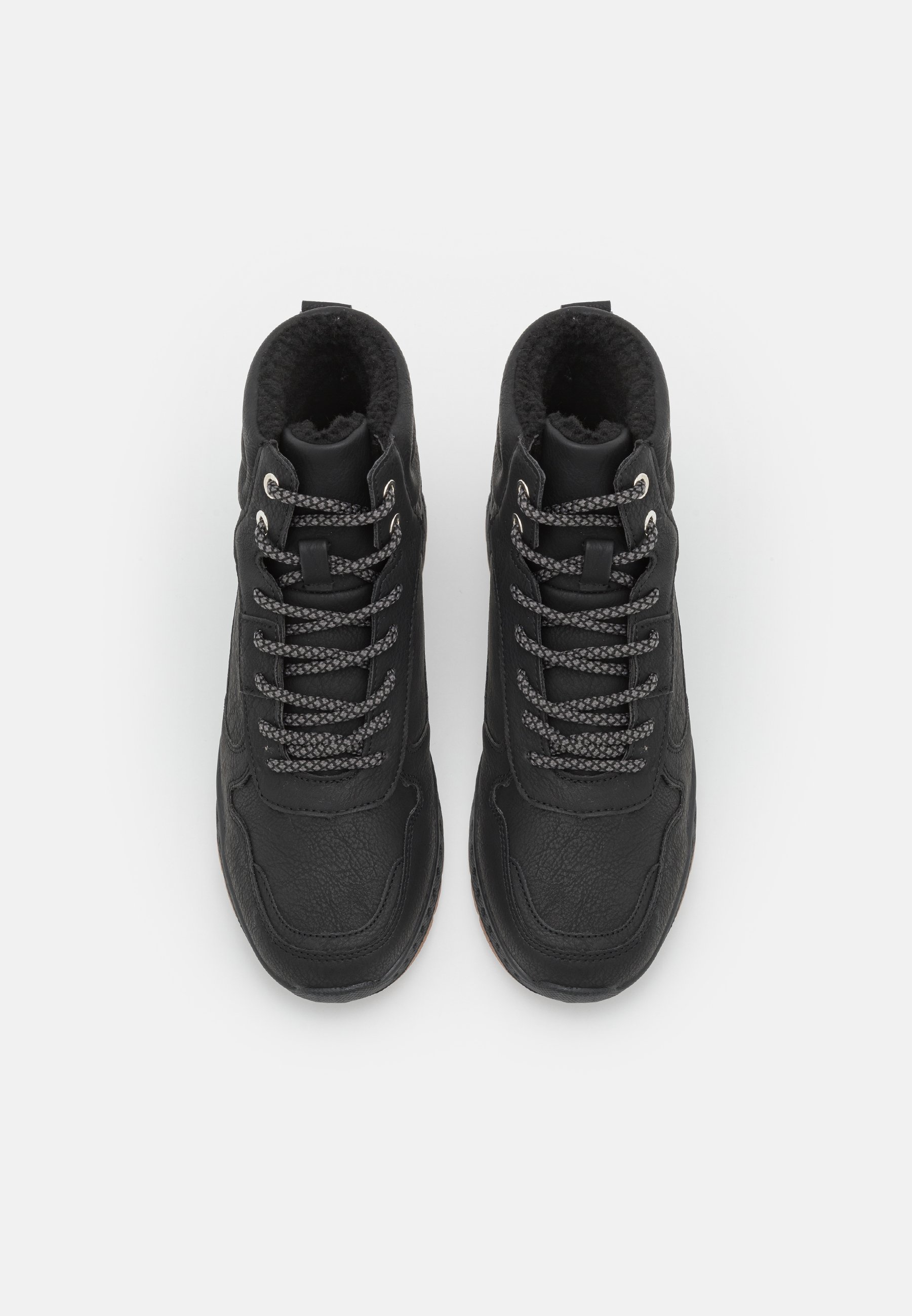 Anna Field WINTER SNEAKER - Sneakers hoog - black/zwart - Zalando.nl