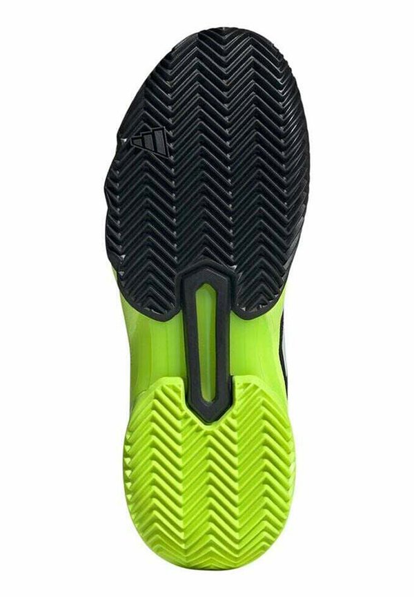 COURTJAM CONTROL 3 CLAY - Clay court tennis shoes - carbon met lucid lemon4