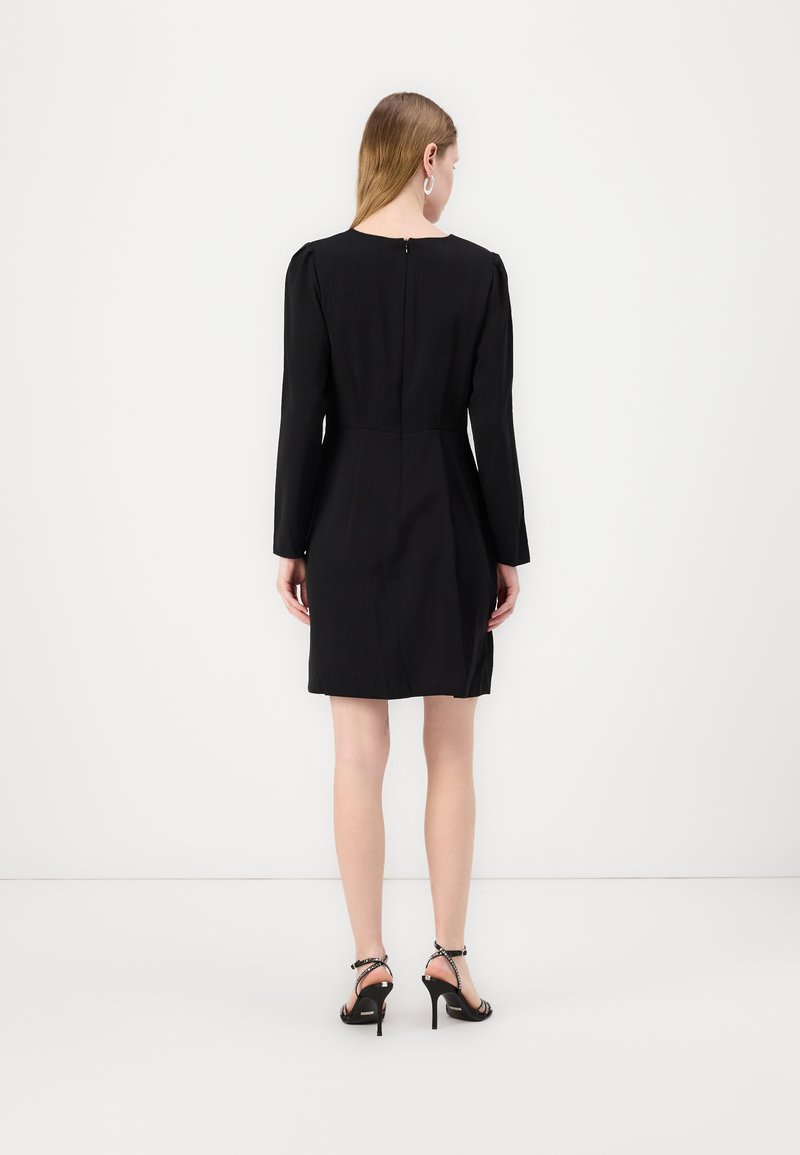 DKNY SIDE KNOT - Cocktail dress / Party dress - black - Zalando.ie