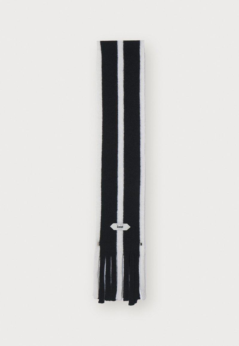 GmbH - IDRIS UNISEX - Schal - black/white, Vergrößern