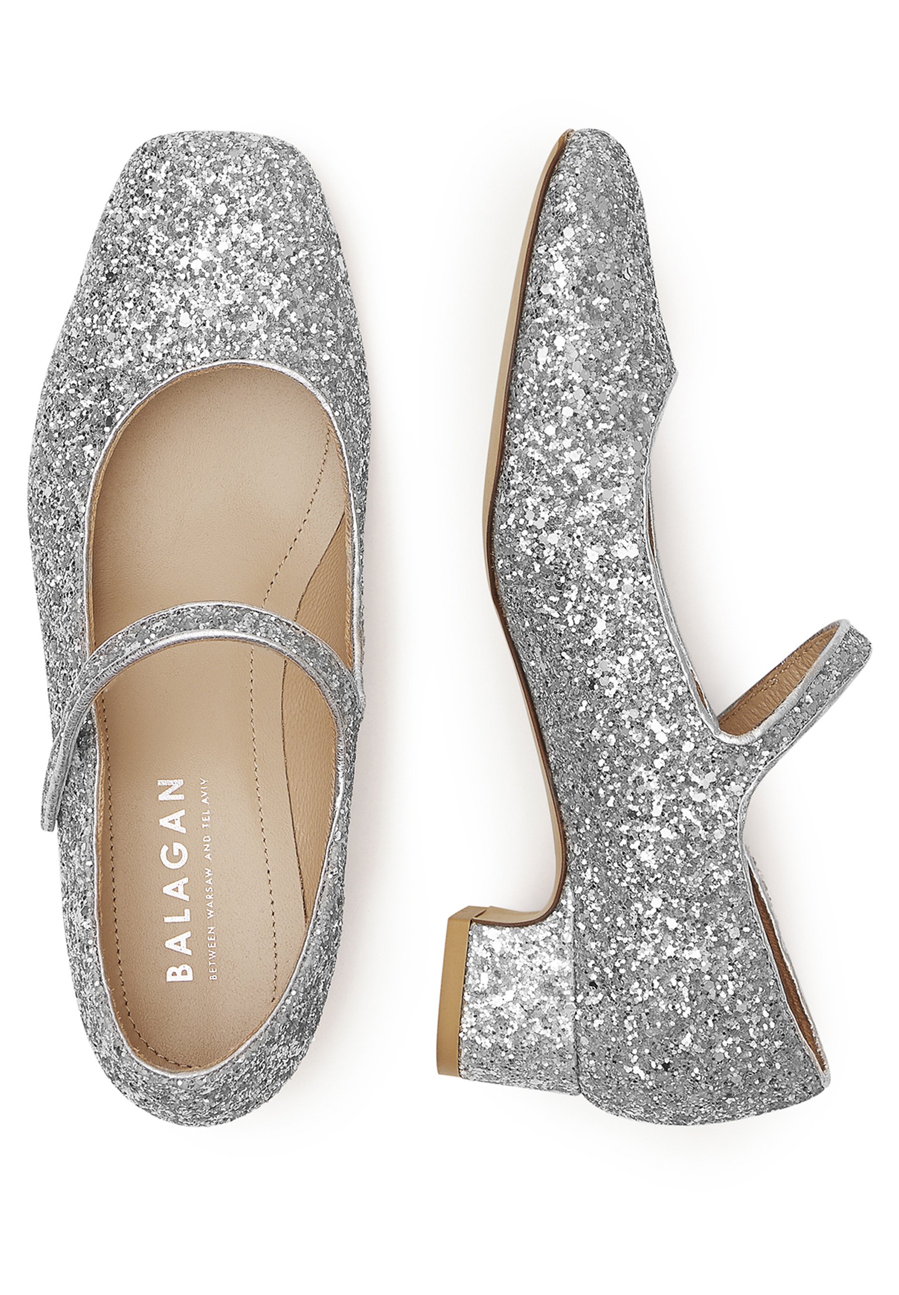 BALAGAN DORA - Bruidsschoenen - silver glitter/zilverkleurig - Zalando.nl