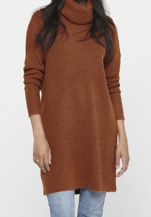 Jumper dress - brown